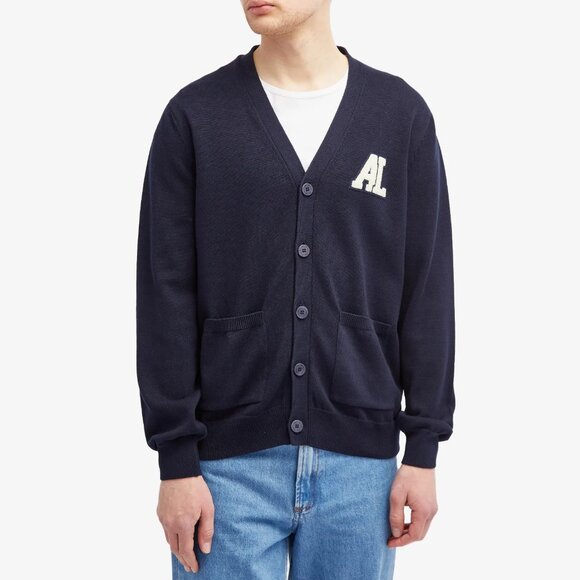 NEW - Navy Armor Lux Cardigan - Men's - (Fits like US L) - Picture 2 of 6